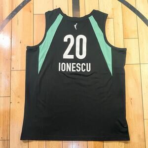 Nike Sabrina Ionescu #20 WNBA New York Liberty Black Basketball Jersey Men’s XL